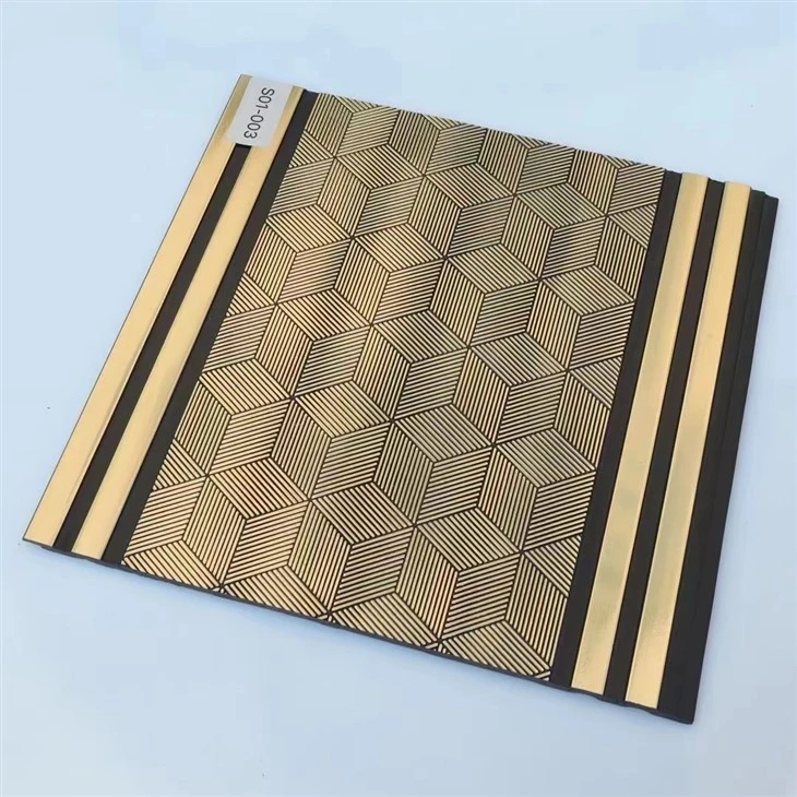 PS بامبو پانل های زغالی Louvers