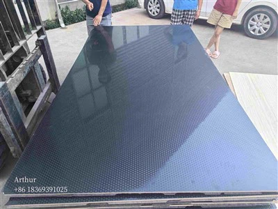 1220*2440*9/12/15/18mm HEX Partten HPL Surface Anti-Slip Surface HEX Partten